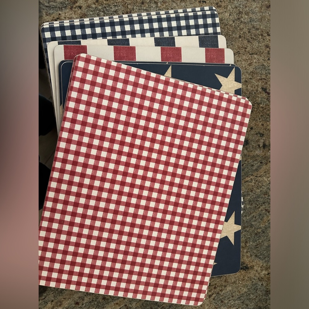 Pottery barn cork placemats